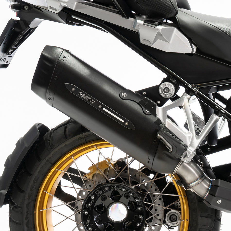 R 1250 GS Exhaust | 2019 - 2025 | BOS DesertFox BlackCoated