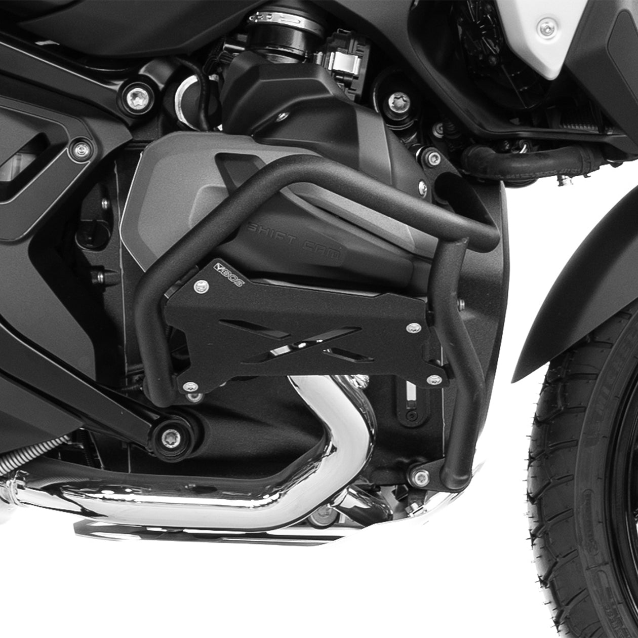BMW R 1300 GSA Engine Protection Bars Black Bos – BOS Exhausts