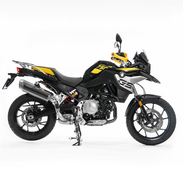 F 750 GS Exhaust | 2018 till 2023| DUNEFOX CS Carbon Steel