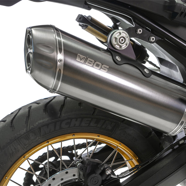 F 850 GS Exhaust | 2018 till 2023| DUNEFOX CS Carbon Steel