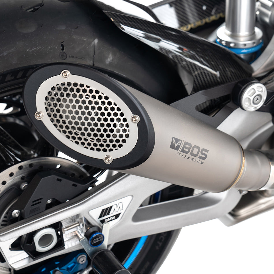M 1000 RR Exhaust | 2023 - PRESENT | BOS SSEC GP Titanium