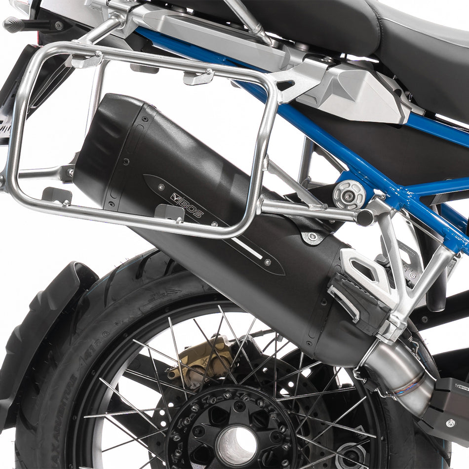 R 1200 GSA Exhaust | 2014 - 2019 | BOS DesertFox BlackCoated