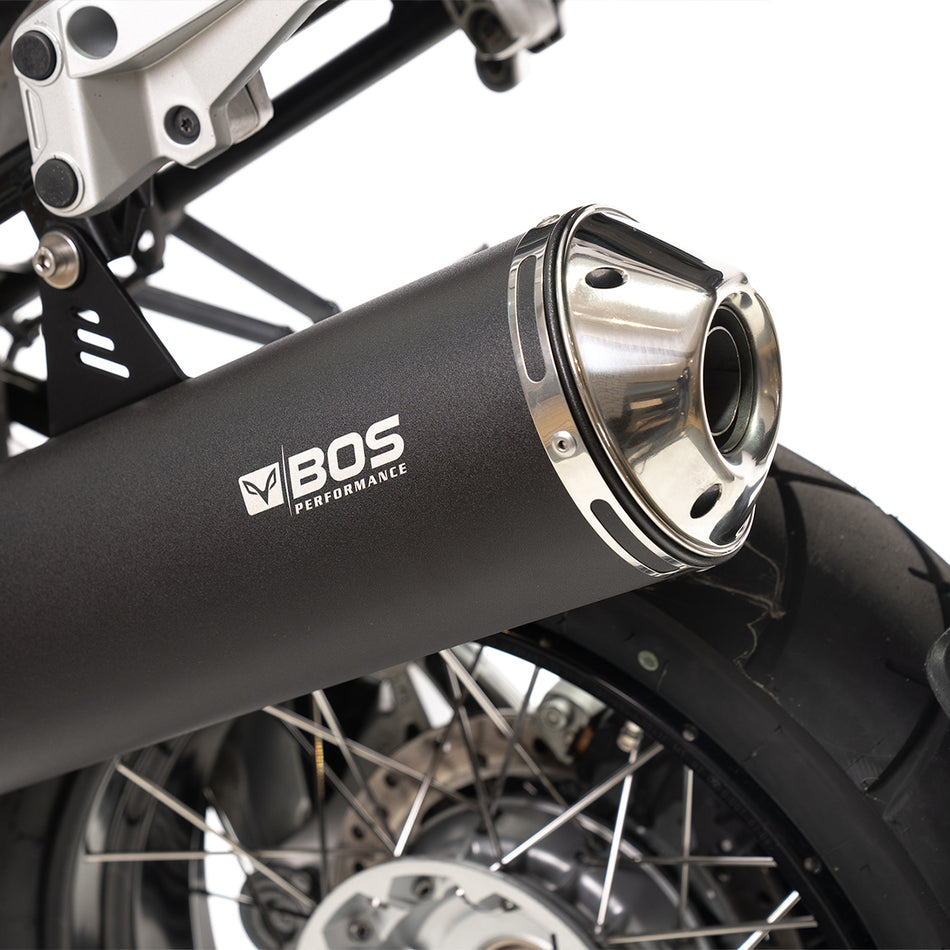 R 1200 GSA Exhaust | 2010 - 2013 | BOS HYPERFOX BlackCoated