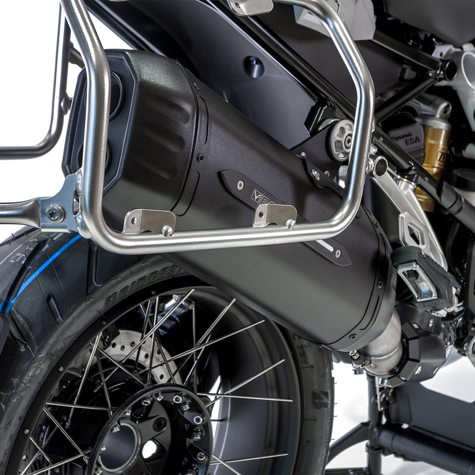 R 1250 GS Adventure Exhaust | 2019 - 2025 | BOS DesertFox BlackCoated