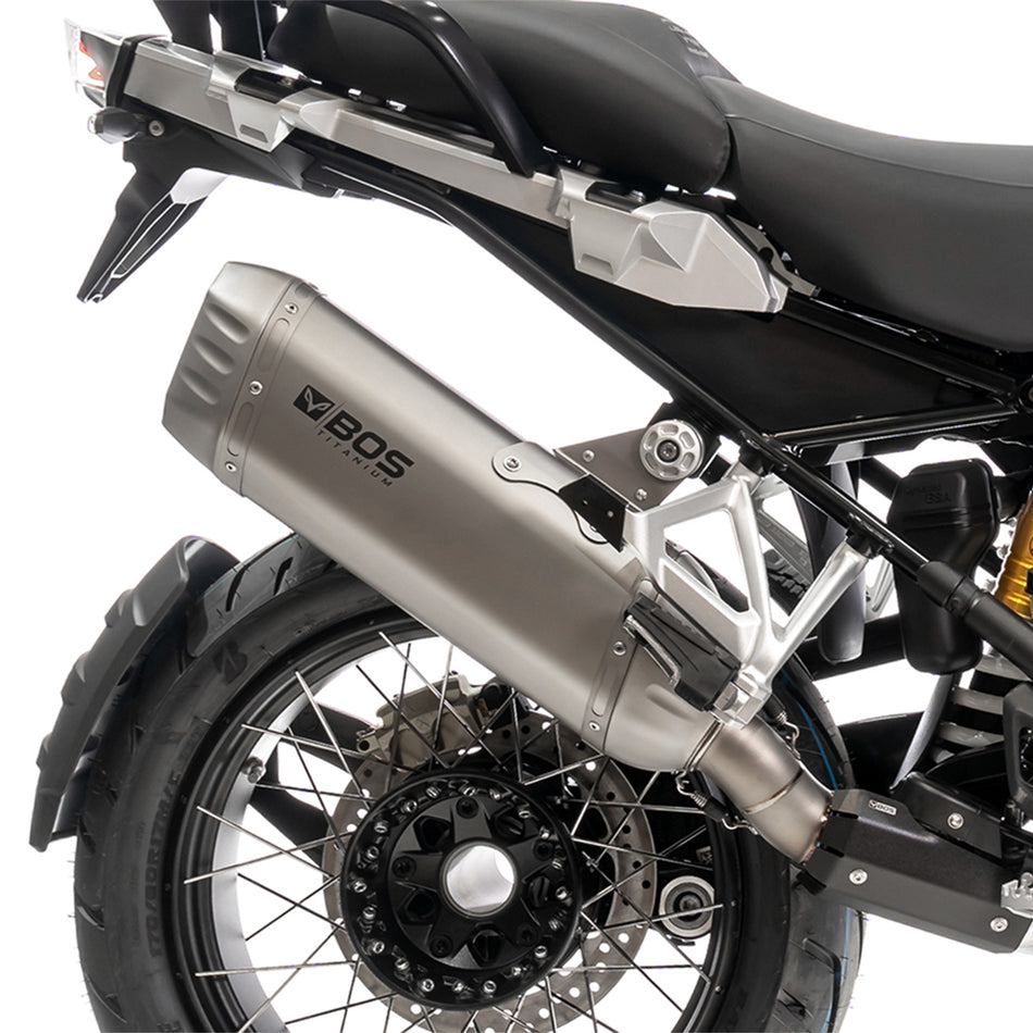 R 1250 GS Exhaust | 2019 - 2025 | BOS DesertFox Titanium