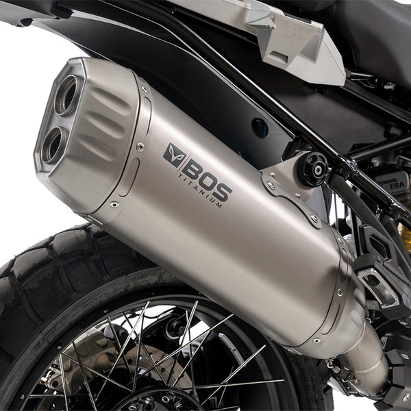 R 1250 GS Exhaust | 2019 TILL NOW | BOS DesertFox Titanium