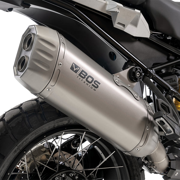 R 1250 GSA Exhaust | 2019 TILL NOW | BOS DesertFox Titanium