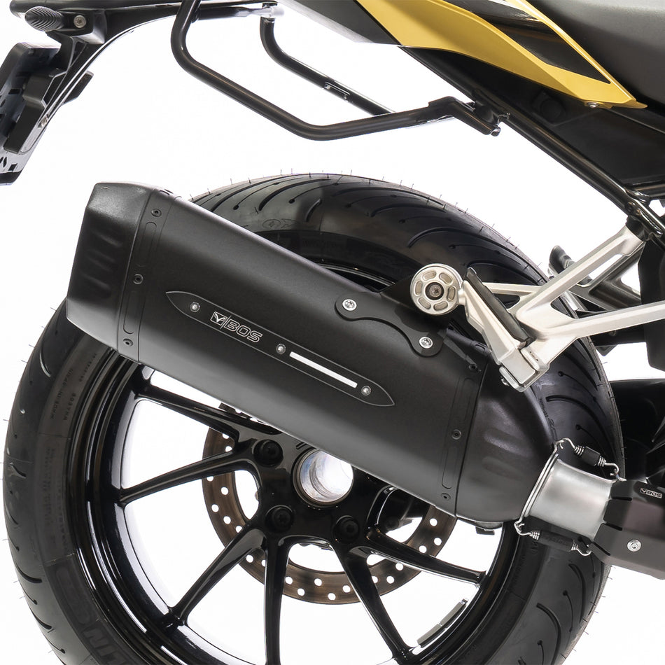 R 1250 RS Exhaust | 2019 - 2025 | BOS DesertFox BlackCoated