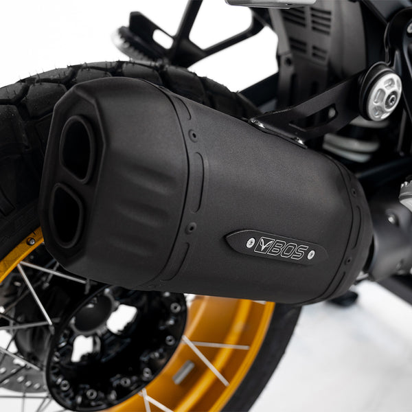 R 1300 GS Adventure Exhaust | 2024 TILL NOW | BOS DesertFox Double D BlackCoated