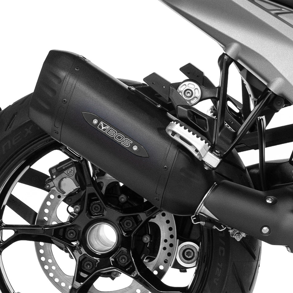 BOS Exhaust  DesertFox Double D BlackCoated | R 1300 GS | 2023 TILL NOW