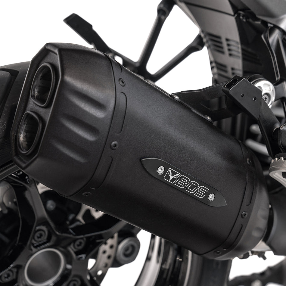 R 1300 GS Exhaust | 2023 - PRESENT | BOS DesertFox Double D BlackCoated