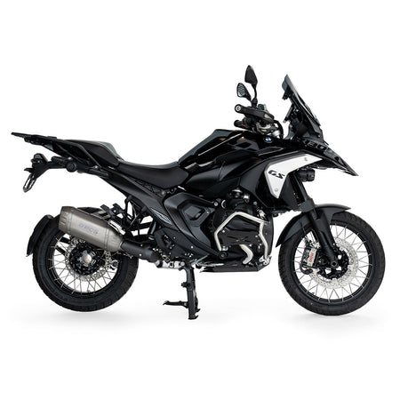Escape BOS DesertFox Double D Titanium para BMW R 1300 GS – vista lateral