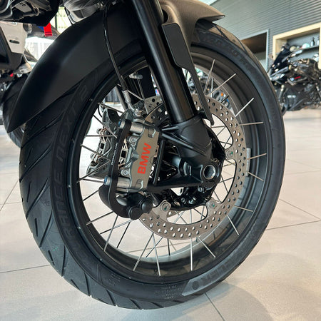 Candado de disco Roadlok ART4 para BMW – montado en la moto