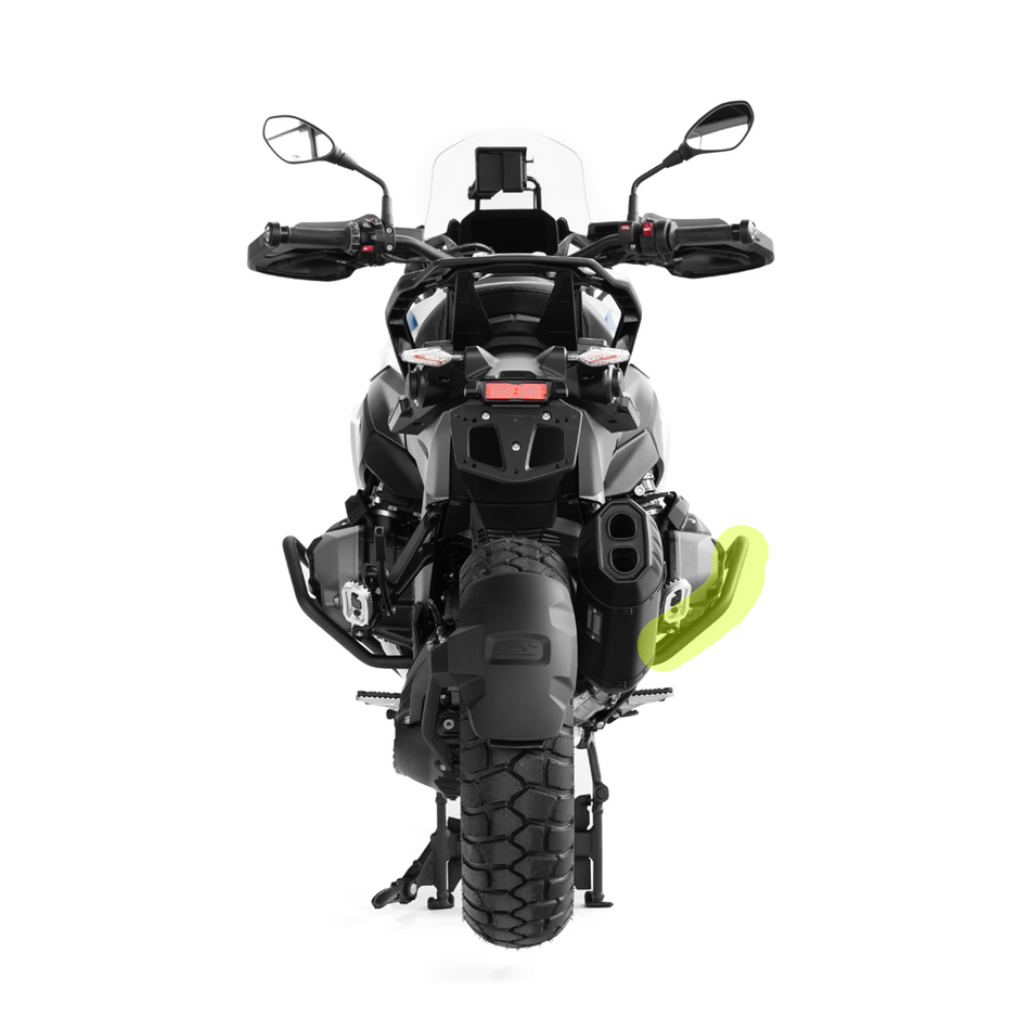 R 1300 GS | 2023 - PRESENT | BOS Engine Protection Bars Pro BlackCoated RIGHT SIDE