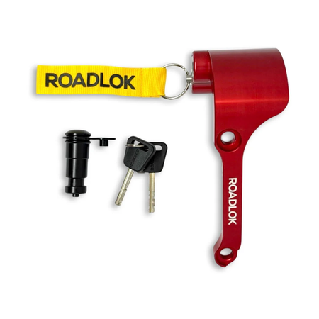 Candado de disco Roadlok ART4 para BMW – rojo