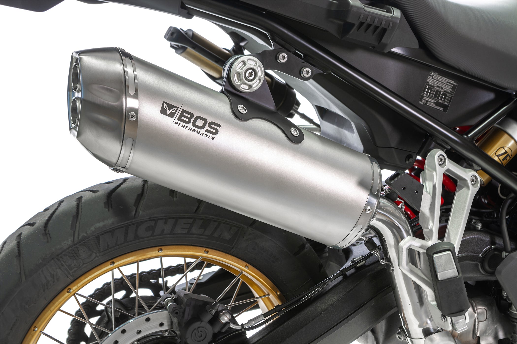 BMW F 850 GS 2018-Now Motorcycle Exhaust Bos | BOS EXHAUSTS